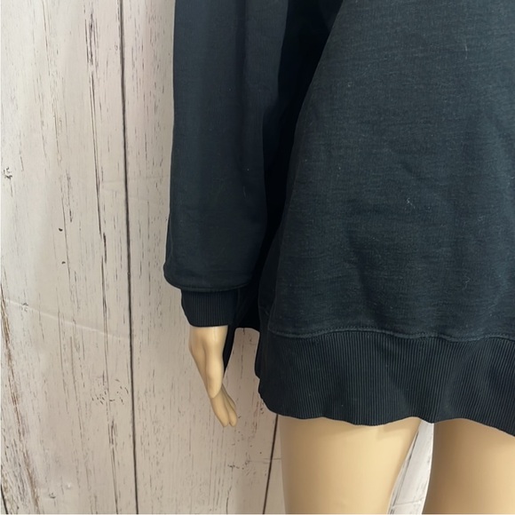 Zara Sweatshirt With Vegan Faux Fur Pocket Size M - Picture 9 of 10